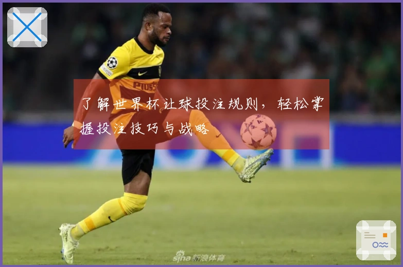 了解世界杯让球投注规则，轻松掌握投注技巧与战略